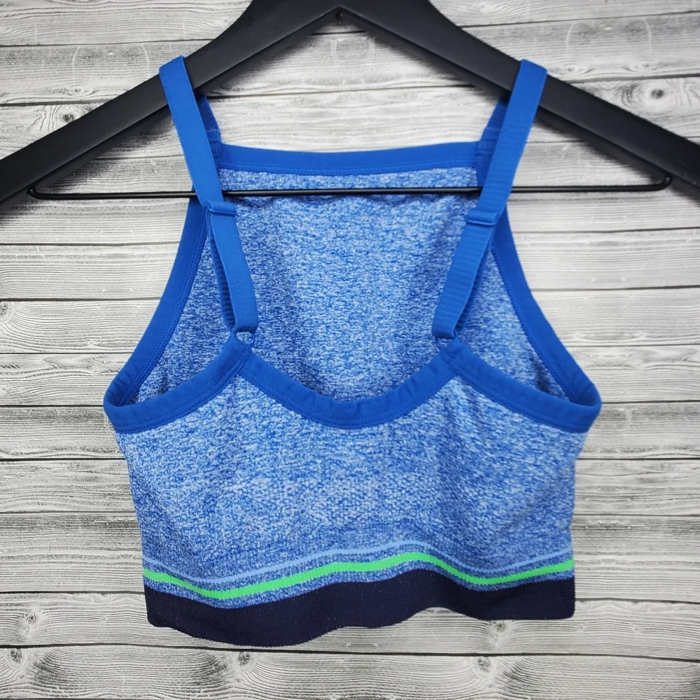 Aerie Chill High Neck Seamless Sports Bra Top Size Small - Picture 3 of 4